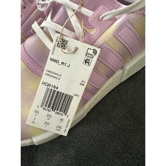 Adidas NMD_R1 J Blilil Originals HQ6184 Running Shoes Womens Sneakers Size 7 New - Picture 11 of 14